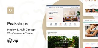 Boutiques de pointe – Theme moderne et polyvalent pour WooCommerce