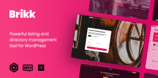 Brikk Theme WordPress de repertoire et dannonces