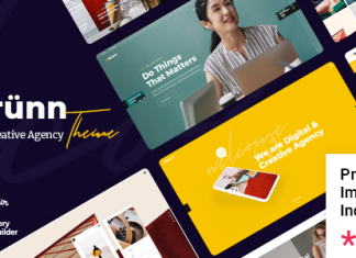 Brunn Theme dagence creative