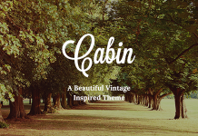 Cabine Magnifique Theme Vintage