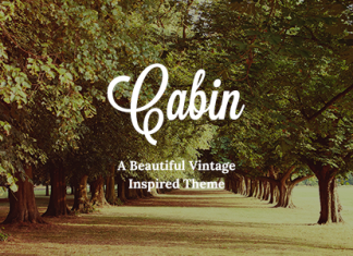 Cabine Magnifique Theme Vintage