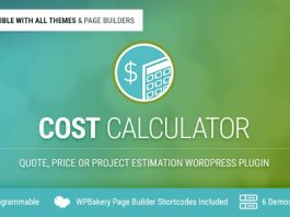 Calculateur de couts WordPress
