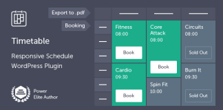 Calendrier de reservation et dhoraires pour WordPress