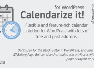 Calendrieriser le pour WordPress