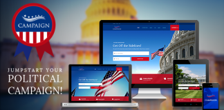 Campagne Votre theme WordPress politique