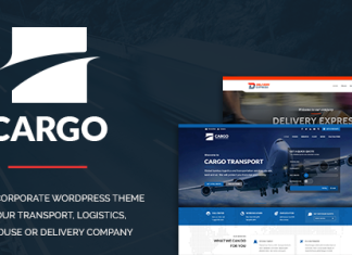 Cargo Theme WordPress pour le transport et la logistique