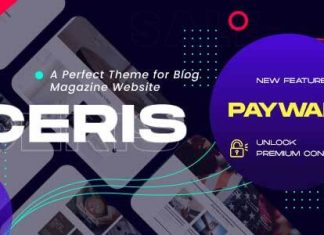 Ceris Theme WordPress de Magazine dActualites