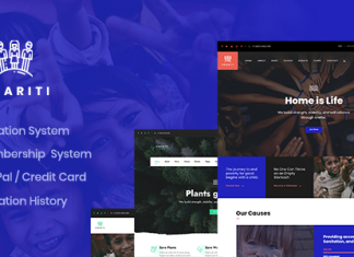 Chariti – Plateforme WordPress pour la charité, les dons et les œuvres caritatives Chariti Plateforme WordPress pour la charite les dons et