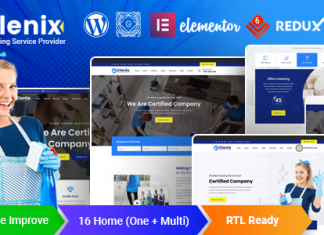 Clenix – Thème WordPress pour les services de nettoyage Clenix Theme WordPress pour les services de nettoyage
