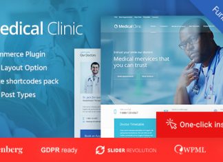 Clinique medicale Theme WordPress de medecin et de sante