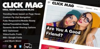 Cliquez sur Mag Theme de magazineblog dactualites virales WordPress