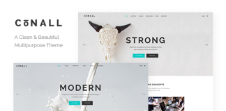 Conall Theme polyvalent propre