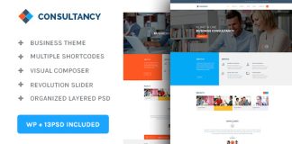 Consultance Theme de consultance et de business pour WordPress