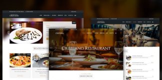 Cristiano Theme WordPress pour restaurant