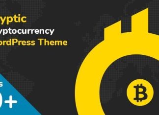 Cryptic Theme WordPress de Cryptomonnaie