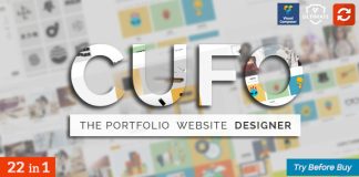 Cufo Theme de portfolio Wordpress Responsive