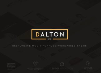 Dalton Theme WordPress polyvalent et epure