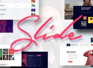 Diapositive – Thème WordPress de musique Diapositive Theme WordPress de musique