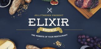 Elixir Theme de restaurant WordPress