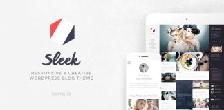 Epure Theme de blog WordPress reactif et creatif