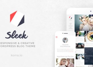 Epure Theme de blog WordPress reactif et creatif