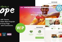 Espoir | Thème WordPress à but non lucratif, caritatif et pour les dons + RTL Espoir Theme WordPress a but non lucratif caritatif et