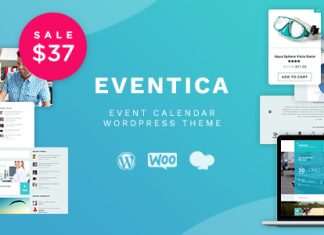 Eventica Theme WordPress de calendrier devenements et de commerce