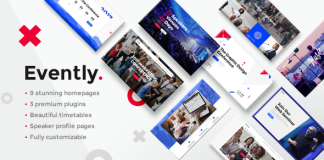 Evently Theme de conference et de rencontre