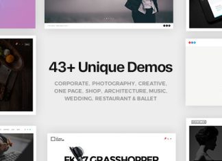 FatMoon Theme polyvalent pour la creativite et la photographie