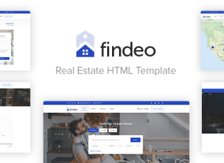 Findeo Modele HTML pour limmobilier