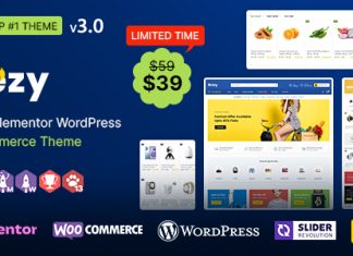 Firezy WP Theme WooCommerce polyvalent Elementor