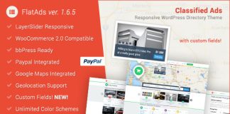 FlatAds theme WordPress dannonces classees