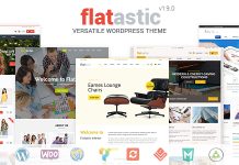 Flatastic – Thème WordPress polyvalent multi-fournisseur Flatastic Theme WordPress polyvalent multi fournisseur