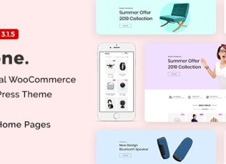 Flone Theme WordPress WooCommerce Minimal