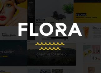 Flora Theme WordPress Creatif et Reactif