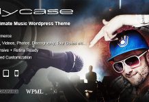 Flycase Solution complete de musique pour WordPress