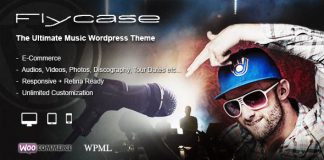 Flycase Solution complete de musique pour WordPress