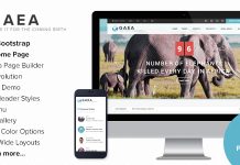 Gaea – Thème WordPress environnemental Gaea Theme WordPress environnemental