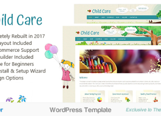 Garde denfants creative Theme de boutique WordPress