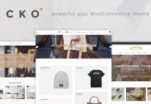 Gecko – Thème puissant WooCommerce Ajax Gecko Theme puissant WooCommerce Ajax
