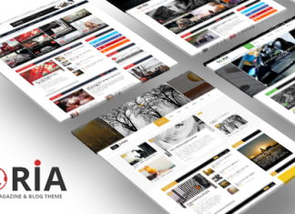 Gloria Theme pour Magazine et Journal