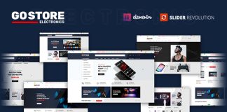 GoStore Theme WordPress Elementor WooCommerce