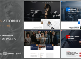 Goldenblatt Theme WordPress pour avocat avocat et cabinet davocats