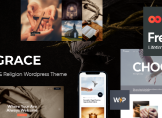 Grace Theme WordPress pour leglise la religion et la