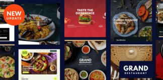 Grand Restaurant WordPress Creez un site web dexception pour