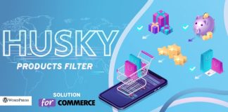 HUSKY Filtre professionnel de produits WooCommerce Filtre WOOF