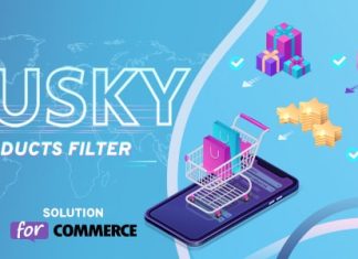HUSKY Filtre professionnel de produits WooCommerce Filtre WOOF
