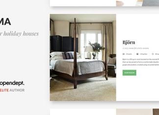 Hemma Theme WordPress pour chambre dhotes et maison de