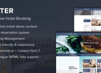 Hillter Reservation dhotel reactive pour WordPress