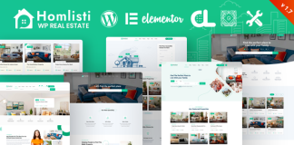 Homlisti Theme WordPress Immobilier RTL